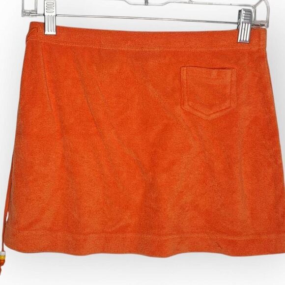 Express Women's Vintage Y2K Terry Cloth Micro Mini Skirt size XS - Picture 3 of 5